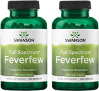 Swanson Feverfew (Matricaria) 380 mg - 100 Cápsulas (2 Pack)