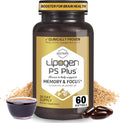 Lipogen PS Plus - Memory and Focus Supplement with Phosphatidylserine - 60 Softgels