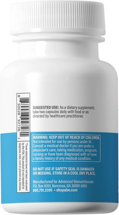 Advanced Bionutritionals – Fórmula – Certificaciones : vegano, sin gluten, sin OMG, sin conservantes artificiales. – Image 6