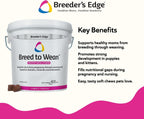 Breeder's Edge Breed to Wean – Multivitamínico prenatal y postnatal para perros y gatos (400 comprimidos)