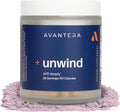 Avantera Unwind - Suplemento para el Estrés y el Sueño - Magnesio, Melatonina, Ashwagandha - 56 Cápsulas Veganas