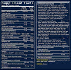 Vthrive BioActive Women 50+ Multivitamínico Diario para Mujeres +50, con Vitaminas y Minerales Esenciales, 60 Cápsulas Vegetarianas