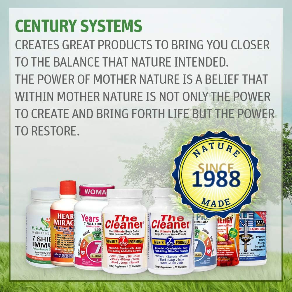Century Systems Miracle 2000 - Complete Liquid Multivitamin with Minerals and Amino Acids