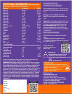 Fast & Up Vitalize Multivitamínico Efervescente - 21 Vitaminas y Minerales - 60 Comprimidos - Sabor Naranja