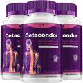 Cetacondor Health & Brain Support – Fórmula Nootrópica Avanzada, 180 Cápsulas (3 Paquetes)