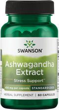 Swanson Extracto de Ashwagandha - 60 Cápsulas de 45 mg