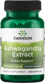 Swanson Extracto de Ashwagandha - 60 Cápsulas de 45 mg