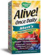 Nature's Way Alive Once Daily Men's Ultra Potency Multivitamínico para Hombres, 60 Comprimidos (Paquete de 2)