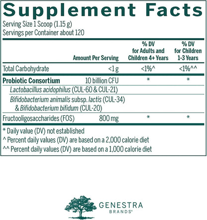 Genestra Brands HMF Super Powder - – Tomar preferiblemente con el estómago vacío o entre comidas. – Image 2