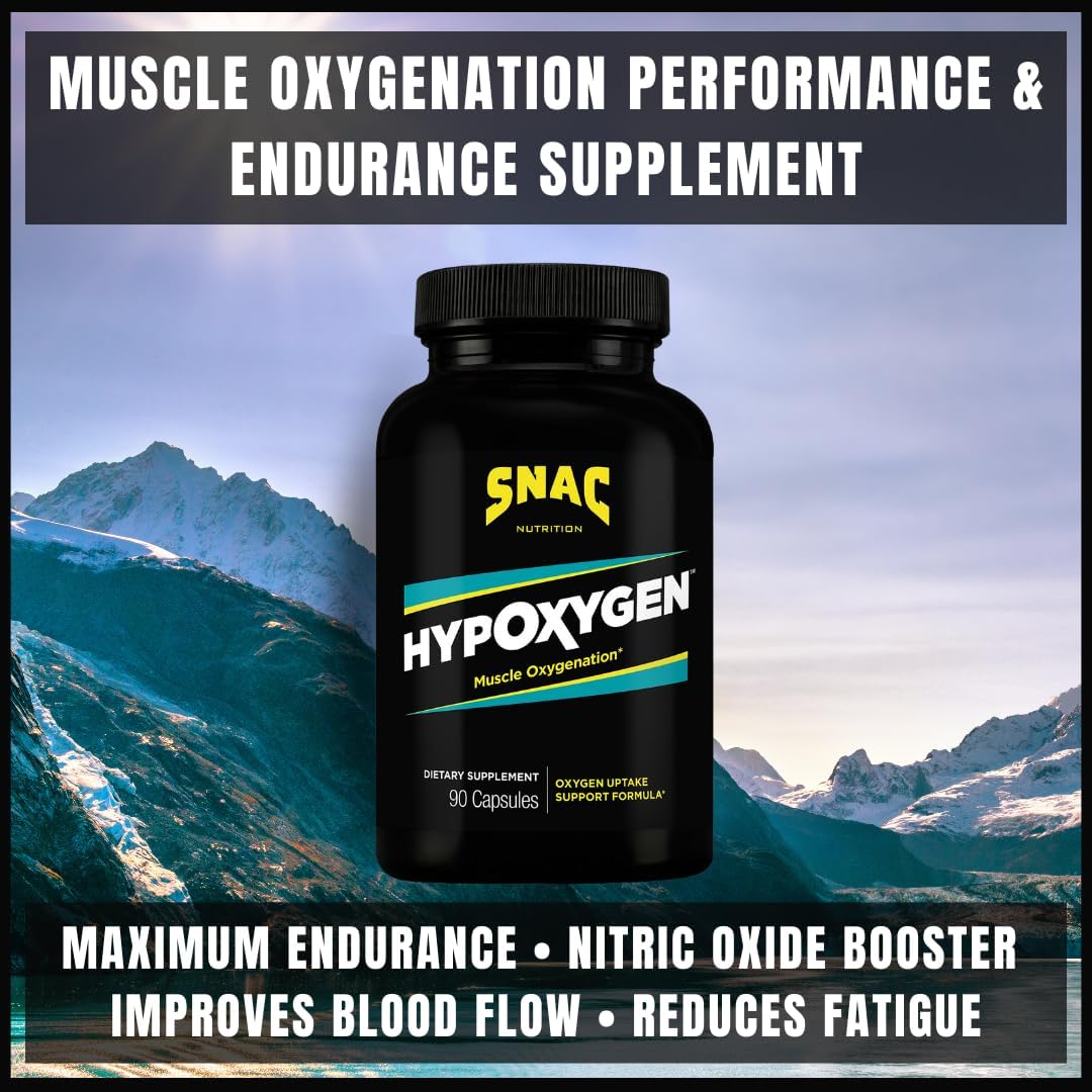 SNAC HypOxygen – Formula for Oxygenation and Performance, 90 Capsules
