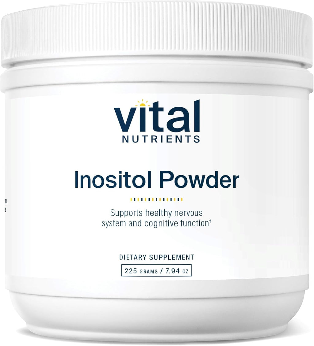 Vital Nutrients Inositol en Polvo - Myo-Inositol 3800mg - Suplemento Vegano