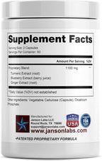 JL-7 | Suplemento para la salud intestinal | Crohn, Colitis, EII | Fórmula patentada con cúrcuma, arándano y jengibre