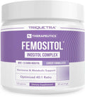 FemoSitol Inositol en Polvo - Complejo de Myo-Inositol y D-Chiro Inositol 40:1 (123 g)