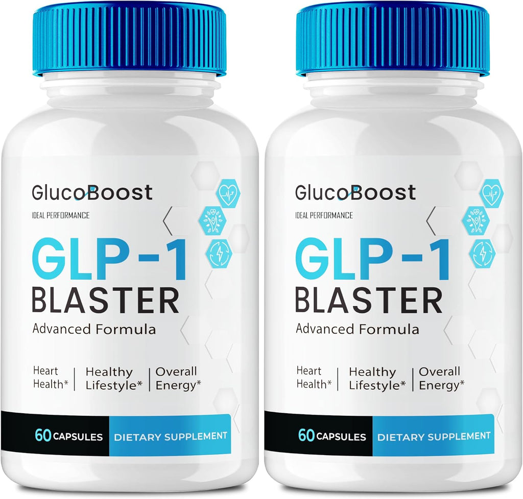 GlucoBoost Cápsulas, Suplemento de Apoyo GlucoBoost - Máxima Potencia, Fórmula Natural, 2 Paquetes