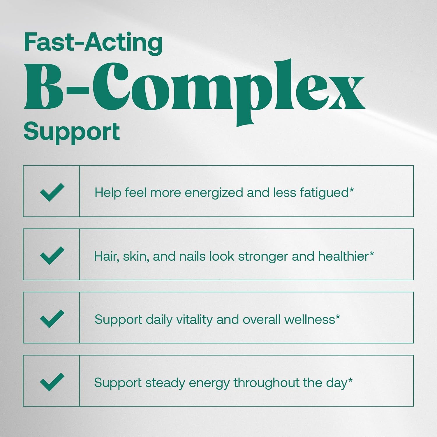 Omax3 Advanced Vitamin B Complex 50mg con Biotina - 2 Botes (180 cápsulas)