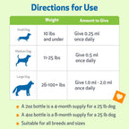 Pet Wellbeing Melatonina para Perros - Suplemento Líquido para la Salud Adrenal y el Equilibrio de Cortisol - 59 ml (2 oz)