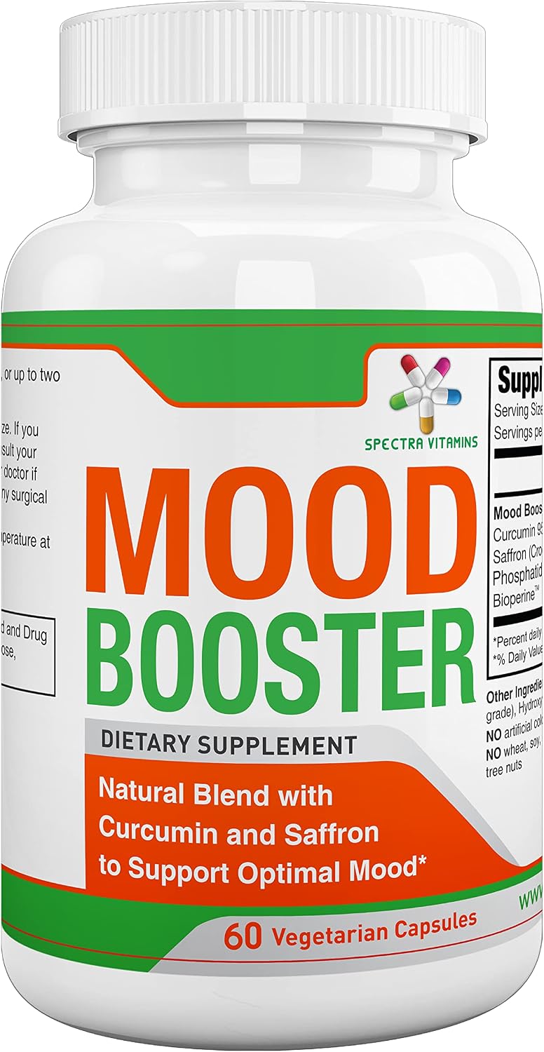Spectra Vitamins Mood Booster 60 Cápsulas – Complemento para el Estado de Ánimo