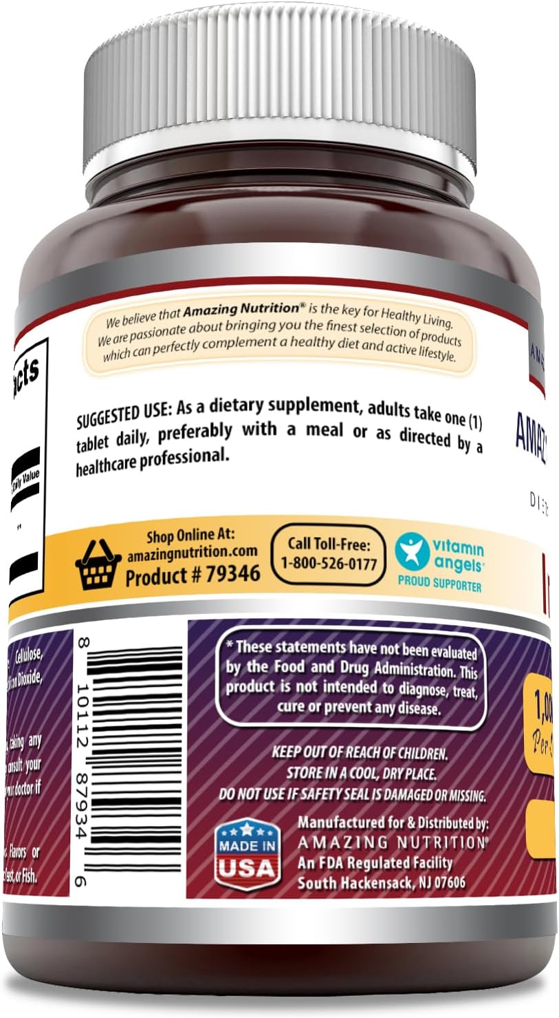 Amazing Formulas Inositol 1000mg - 60 Comprimidos