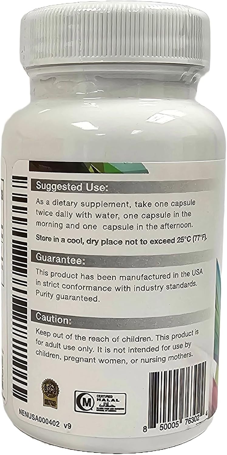 Max One, Suplemento de Riboceine, 60 Cápsulas Vegetales, 30 Dosis (Pack de 2)