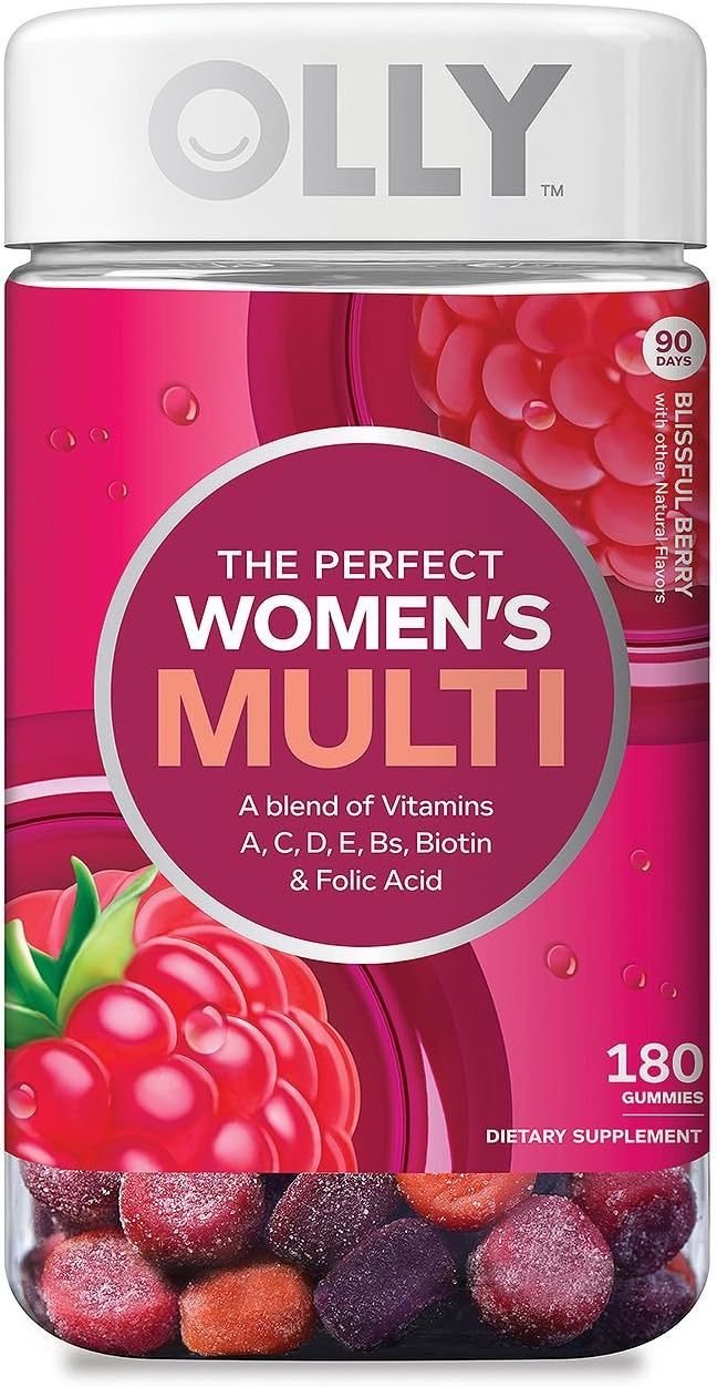 Olly Women's Multi, Berry - 180 comprimidos