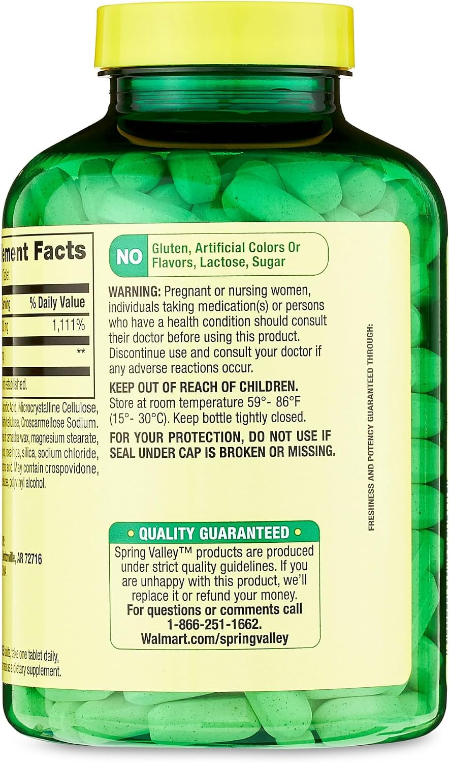 Vitamina C 1000 mg con Escaramujo, 250 Comprimidos