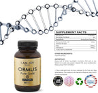 I Am Joy co. Ormus Gold Cápsulas - Elementos Monoatómicos con Adaptógenos, Maca y Ashwaganda - 60 Cápsulas Veganas