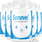 IDEAL PERFORMANCE (Paquete de 5) Sonavel Fórmula de Apoyo Auditivo Suplemento para el Tinnitus (300 Cápsulas)