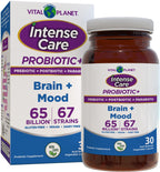 Vital Planet Intense Care Brain & Mood Probióticos 4 en 1 30 cápsulas