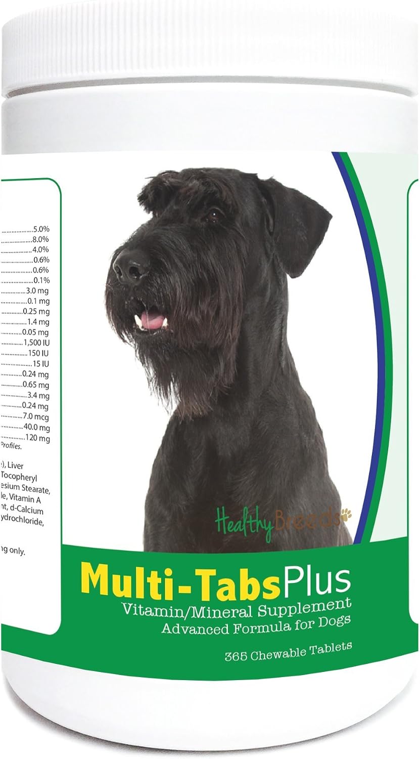 Healthy Breeds Giant Schnauzer Multi-Tabs Plus Comprimidos Masticables 365 Unidades