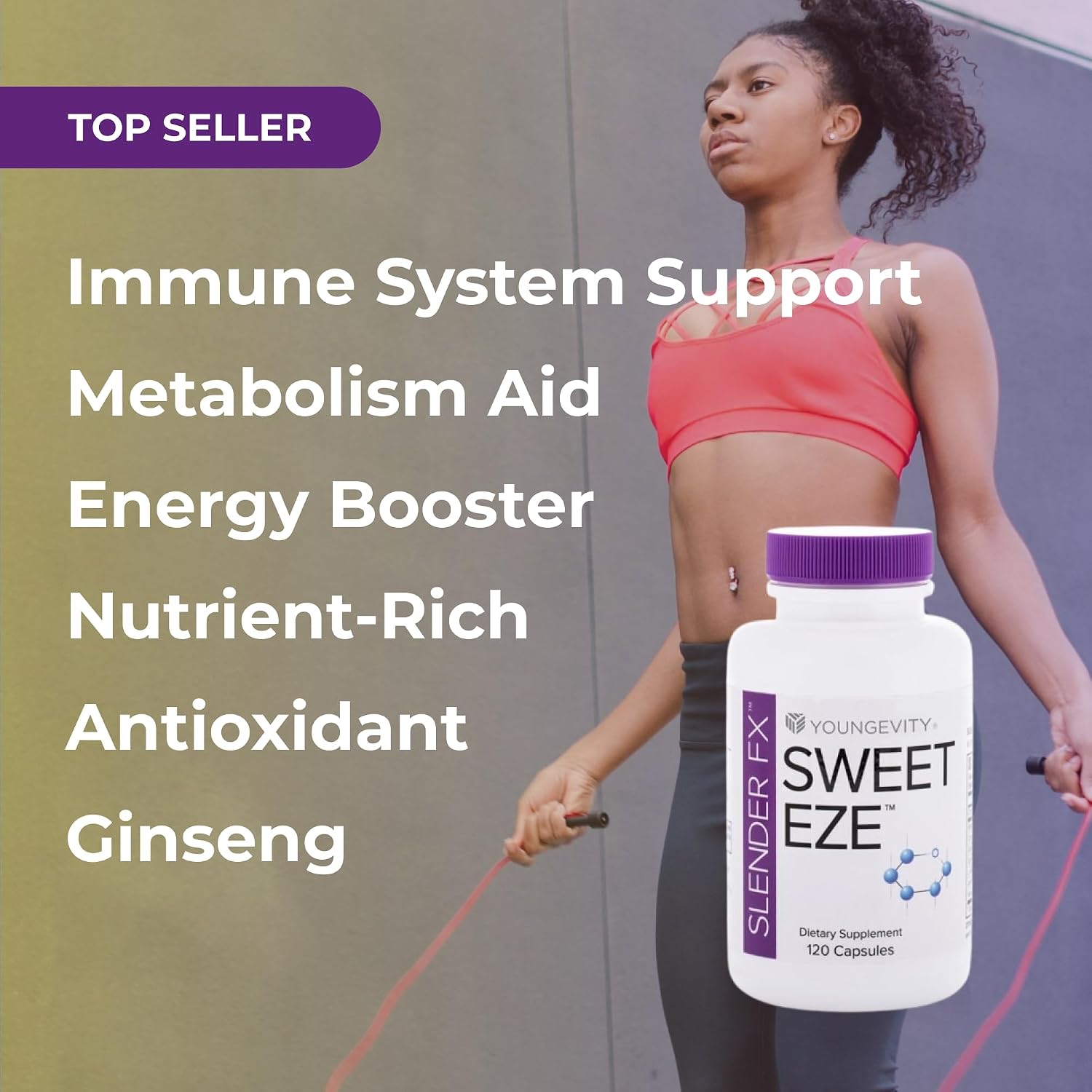 Youngevity Sweet eze 120 Cápsulas