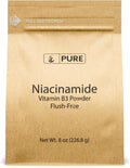 Pure Original Ingredients Niacinamide (8oz) Polvo de Vitamina B3 sin Enrojecimiento