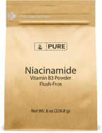 Pure Original Ingredients Niacinamide (8oz) Polvo de Vitamina B3 sin Enrojecimiento