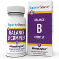 Superior Source Balance B Complex - 60 Comprimidos de Disolución Rápida
