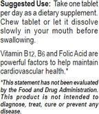 Dialyvite - Vitamina B12 Plus - Obleas Masticables - 60 Unidades