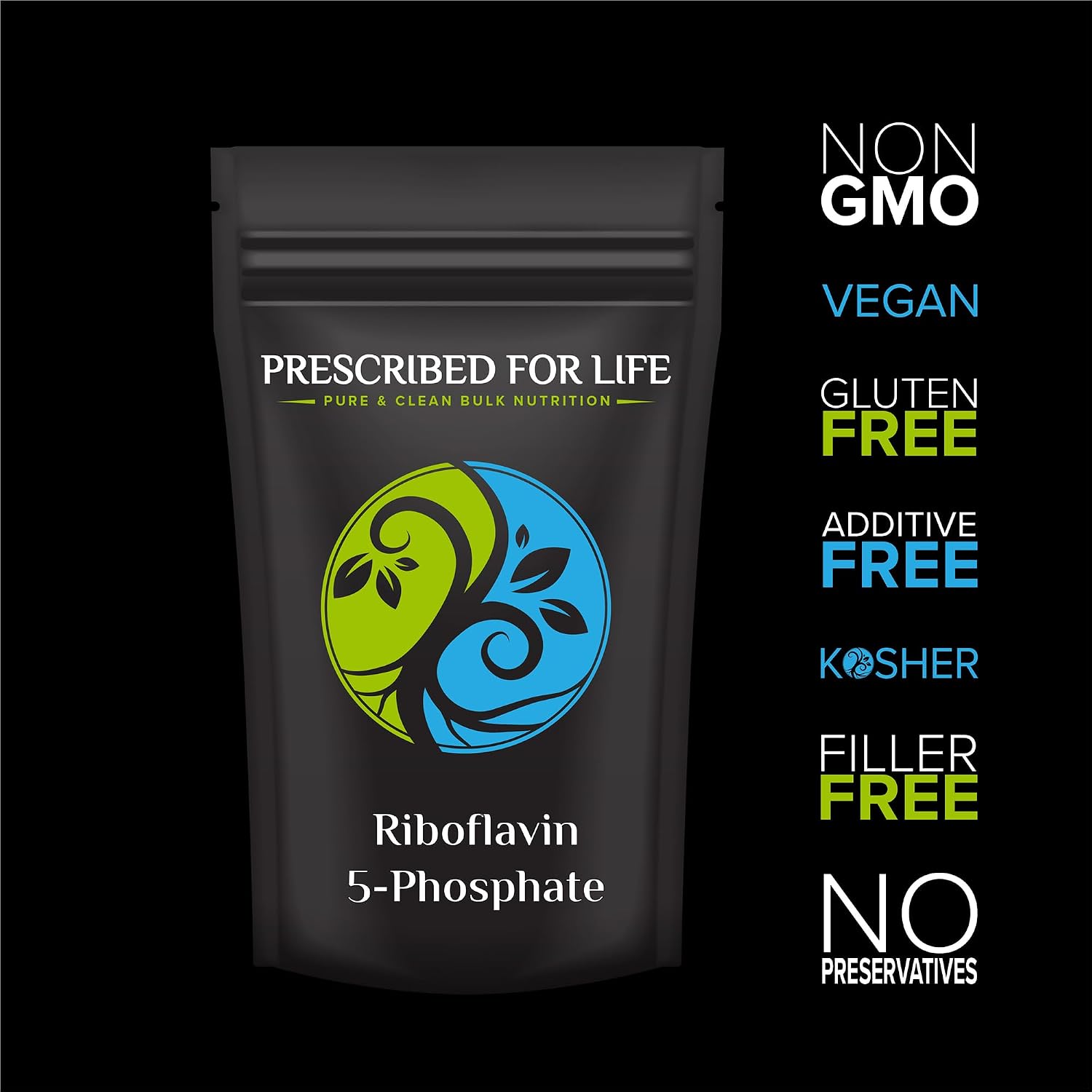 Riboflavina 5-Fosfato en Polvo - Vitamina B2 Vegana - 10 kg