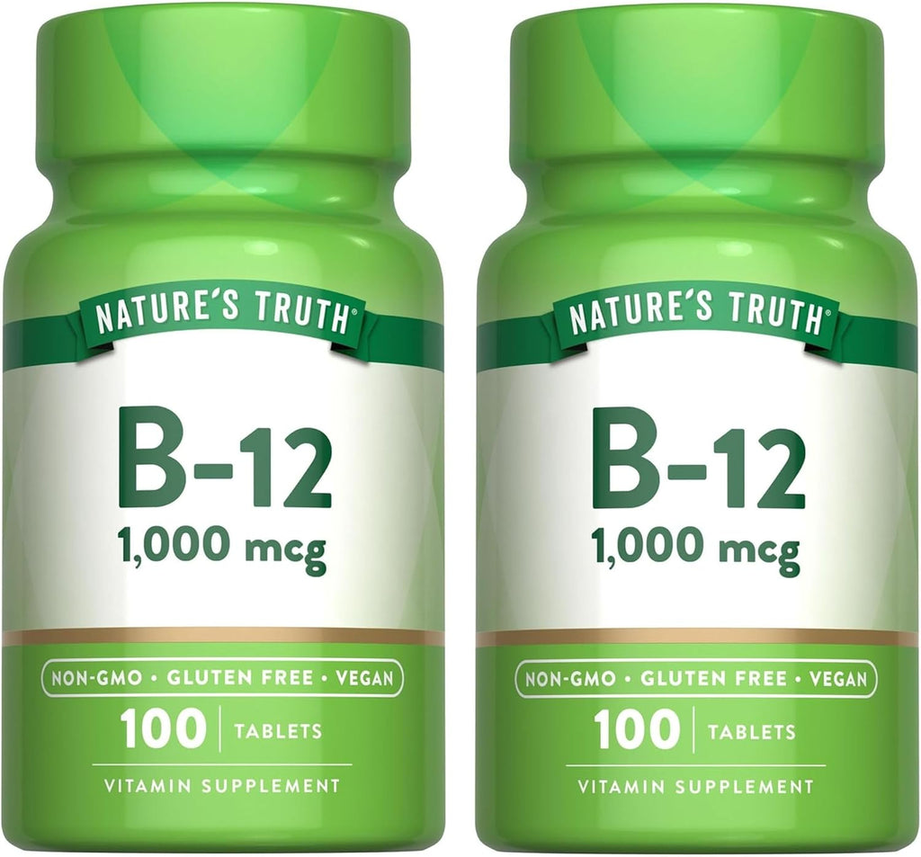 Nature's Truth B12 1000 mcg - 150 Cápsulas Blandas (Pack de 2)