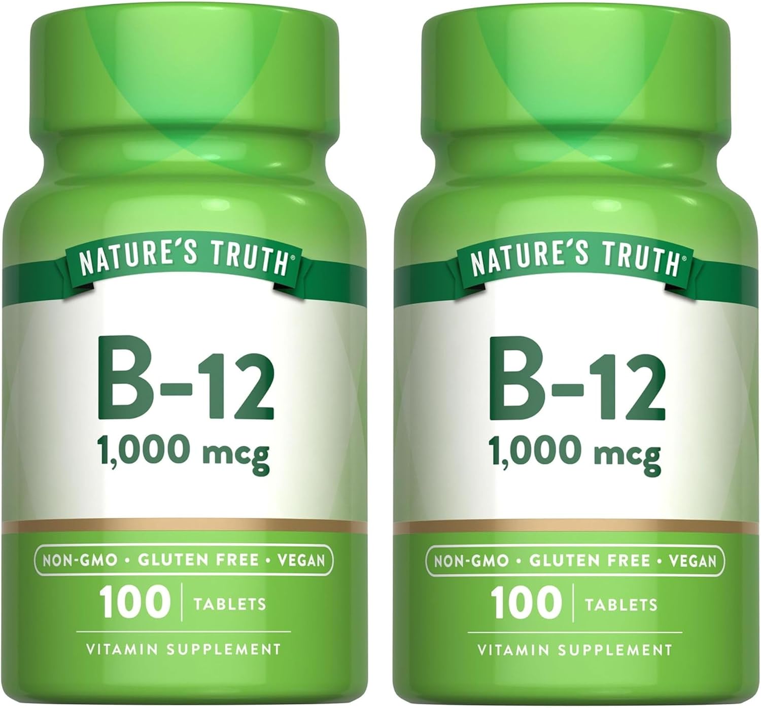 Nature's Truth B12 1000 mcg - 150 Cápsulas Blandas (Pack de 2)