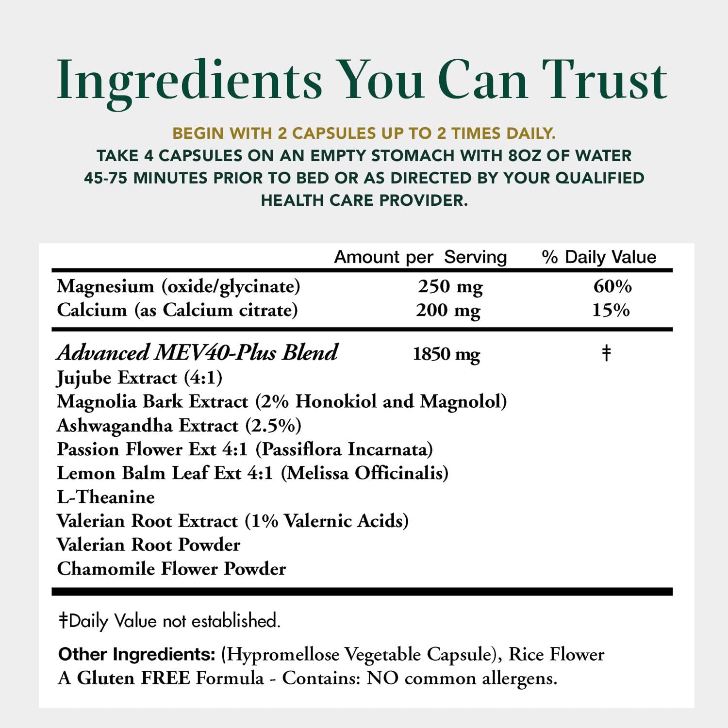 Doctors Nutra Nutraceuticals Muscle Ezze Plus - Natural Daytime or Nighttime Relaxant - Gluten Free - 60 Vegetable Capsules