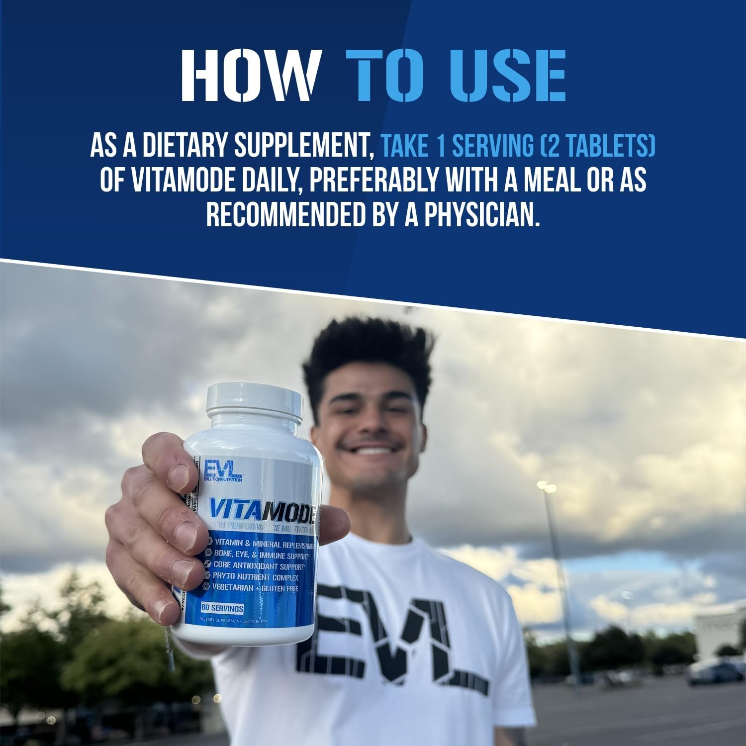 EVL Advanced Daily Multivitamin - Multivitamínico para Hombres