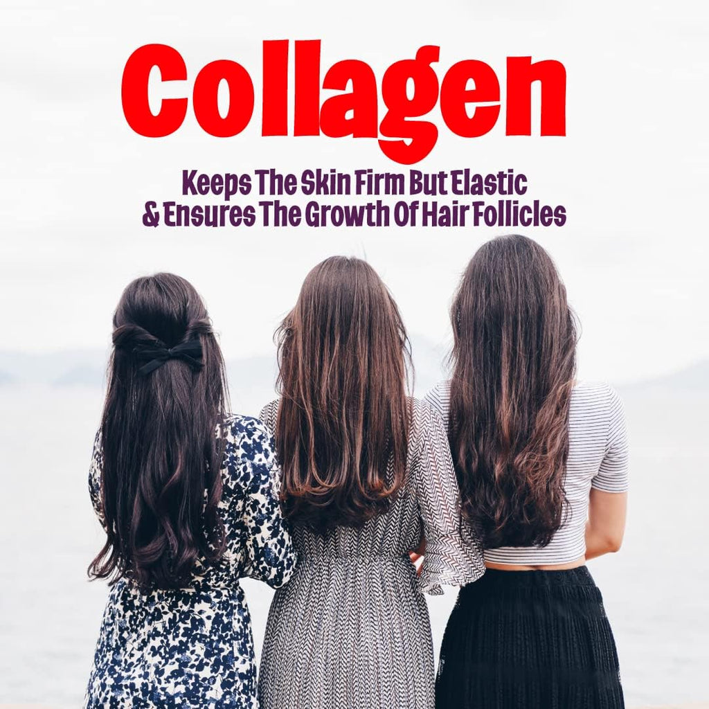 70 Gominolas de Biotina 6000mcg, Colágeno, Silicona, PABA y Multivitaminas para Cabello, Piel y Uñas - Youth & Tonic