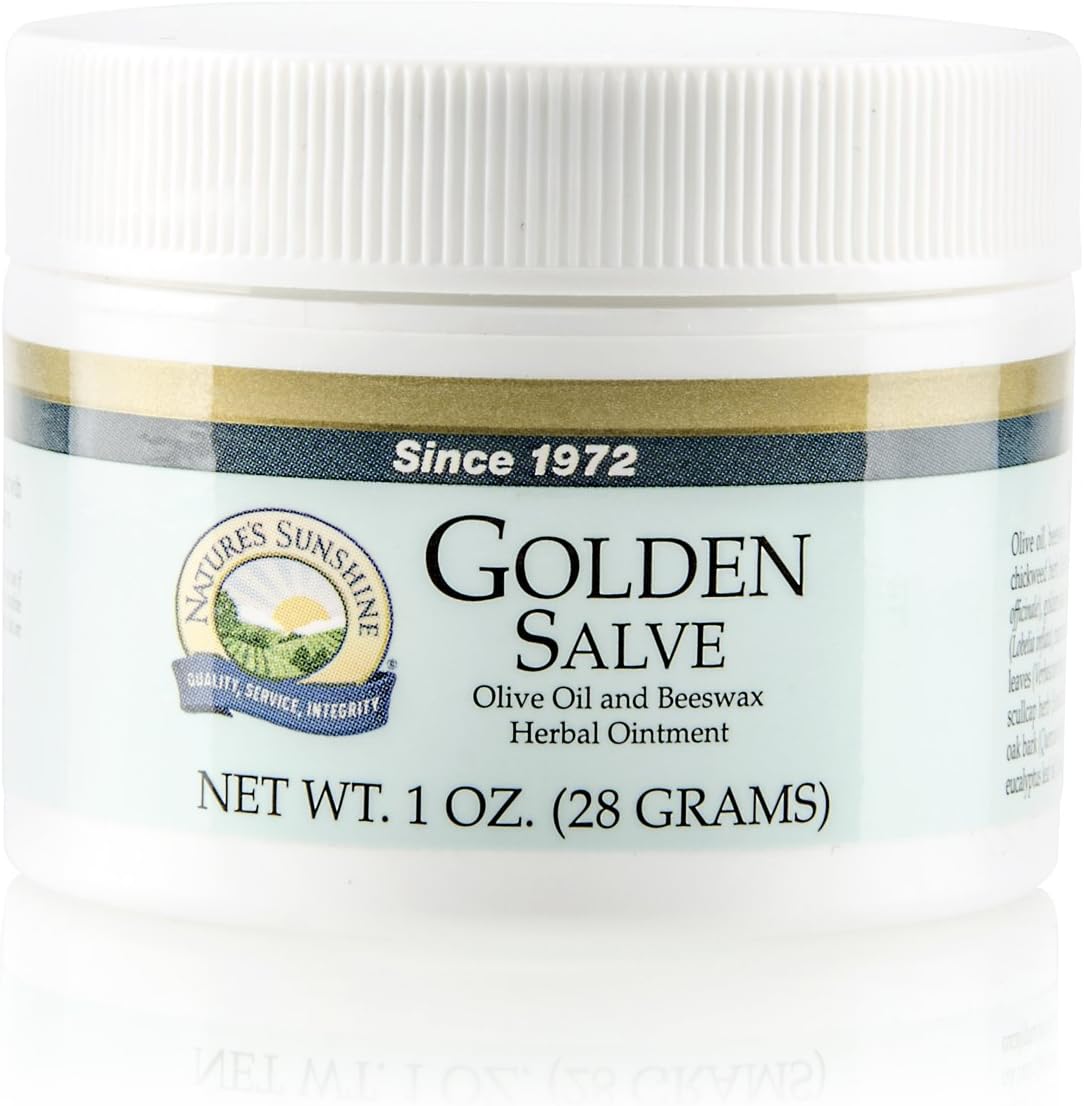 Nature's Sunshine Golden Salve - Bálsamo Hidratante Natural, 28 g