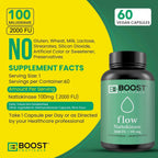 Nattokinase 2000 FU - 60 Cápsulas Veganas - Enzima Fibrinolítica - BoostCeuticals