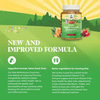Natures Craft Gomitas Multivitamínicas para Niños a Base de Plantas | 120 Gomitas