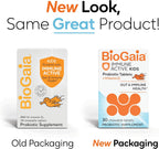 BioGaia Immune Active Kids - Probiótico + Vitamina D - Masticable Naranja - 30 Días