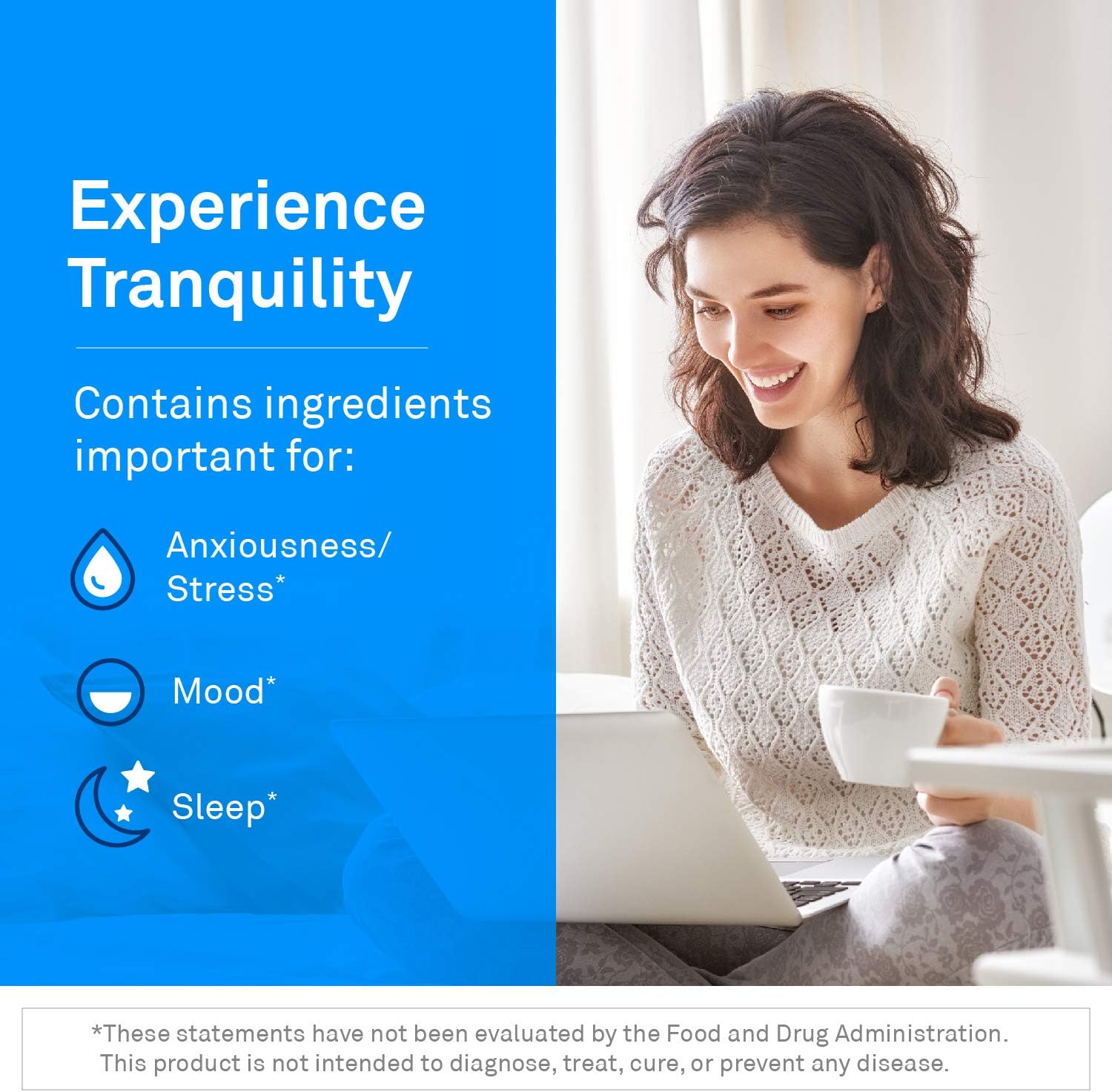 NeuroScience TravaGen - Emotional Support & Stress Relief with L-Tryptophan, L-Theanine, & B Vitamins (120 Capsules)