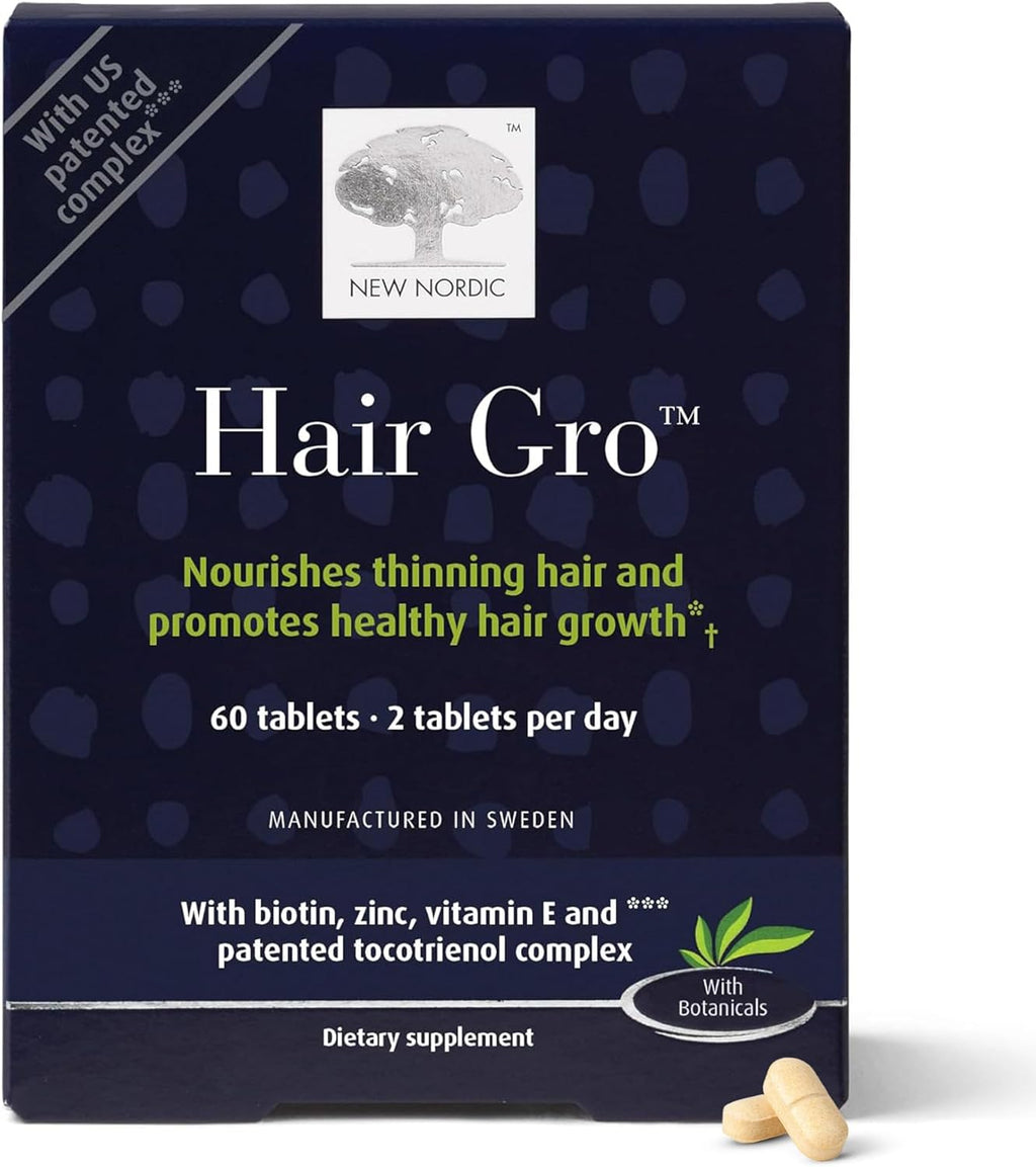Hair GRO | Biotina y Complejo de Tocotrienoles | 180 Comprimidos