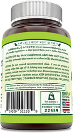 Herbal Secrets Ashwagandha 500 mg - 250 Cápsulas Vegetales