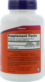 NOW Foods Vitamin C Crystals, 2 - 8 oz (227 g) each