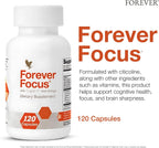 Forever Focus - 120 Cápsulas - Claridad Mental y Concentración