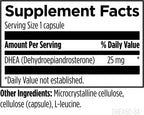 Designs for Health DHEA 25mg - DHEA Supplement for Men and Women - 60 Capsules